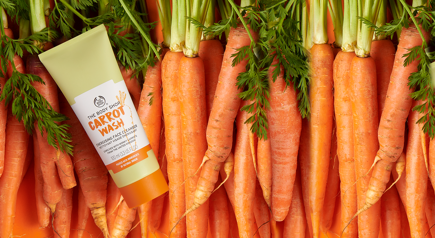Carrot Energising Face Cleanser 100ml