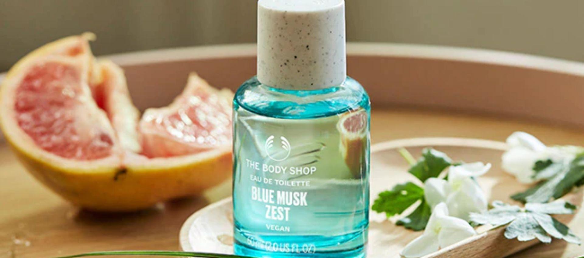 Segar dan Citrusy, Ini Parfum Baru The Body Shop yang Patut Dicoba | Blue Musk Zest