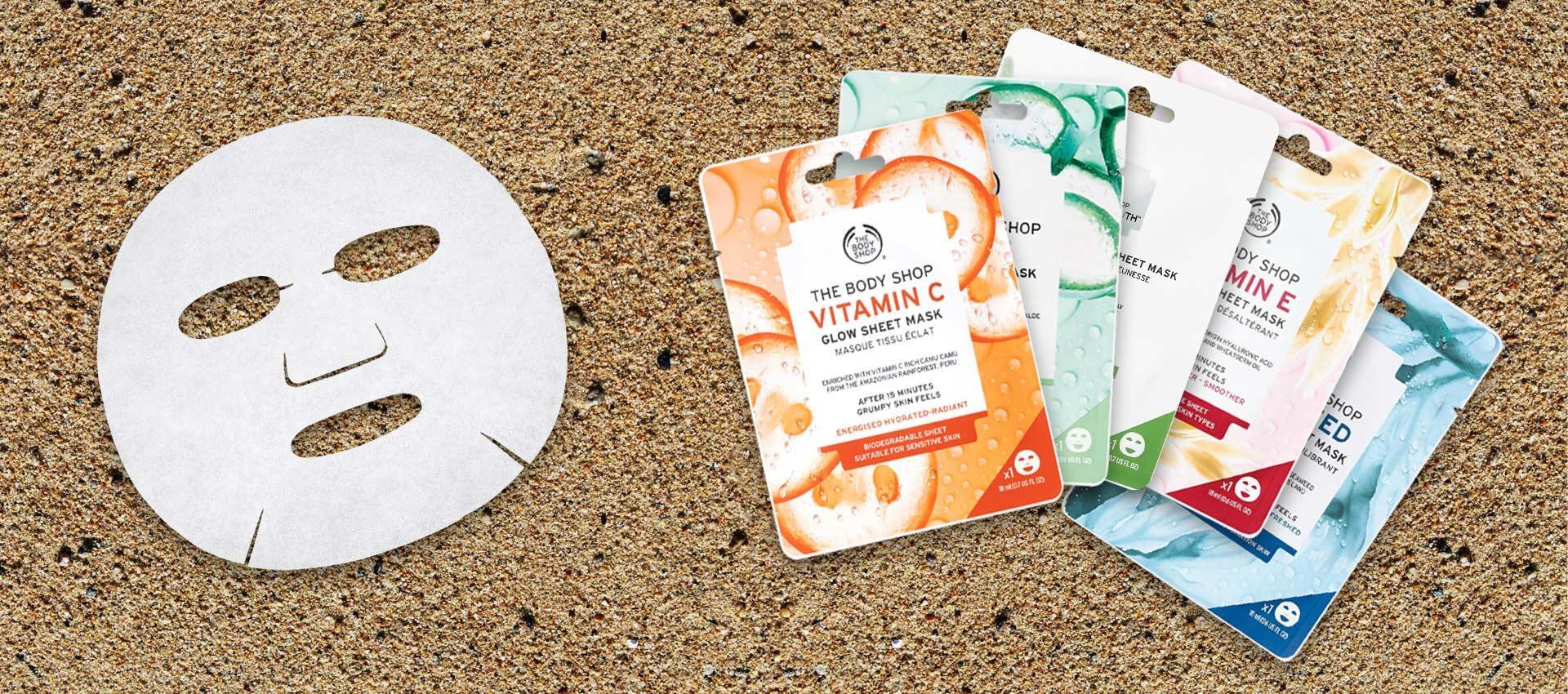 BIODEGRADABLE SHEET MASK BEAUTY FOR YOU, SUSTAINABLE FOR THE PLANET