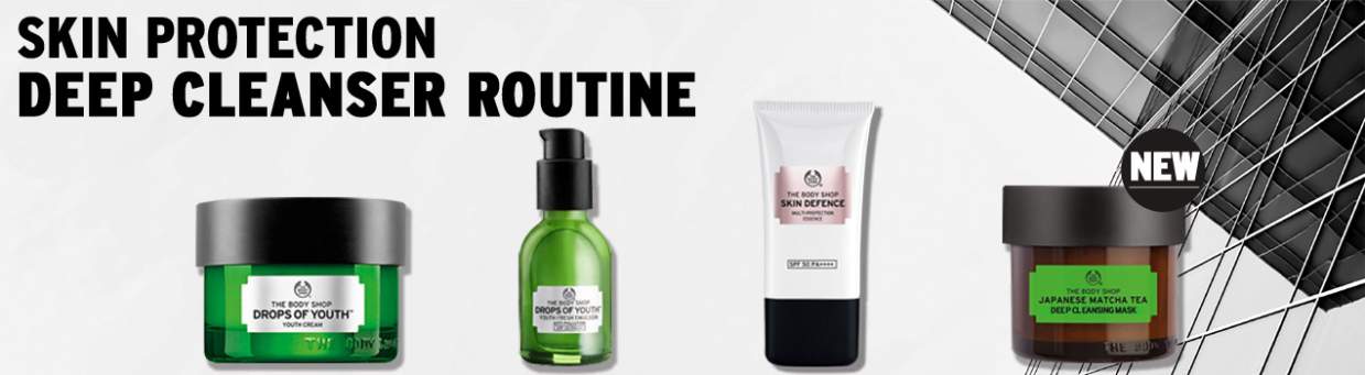 SKIN PROTECTING & DEEP CLEANSING ROUTINE