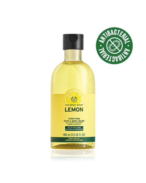 Lemon Hair & Body Wash Shower Gel 400ml
