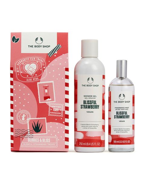CHRISTMAS GIFT SWEET & FRUITY BLISSFUL STRAWBERRY BODY TREAT