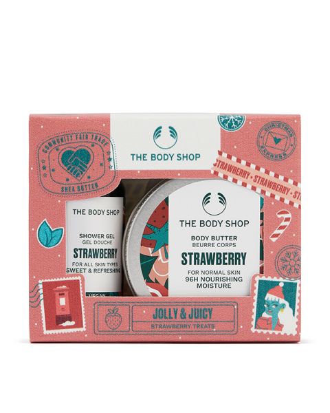 CHRISTMAS GIFT REFRESHING STRAWBERRY TRAVELING KIT