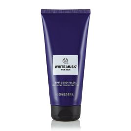 White Musk For Men Hair Body Wash 200ml