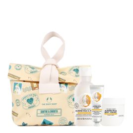 Christmas Gift Soft And Soothing Almond Milk Body Care Trio